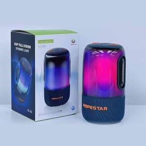 Hopestar รุ่น SC-03 ลำโพงบลูทูธ ลำโพงกันน้ำ ลำโพงพกพา เสียงดี พร้อมไฟRGB ลำโพง 15W รองรับเชื่อมต่อฟังเพลง 2 เครื่อง