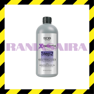 SDB X Smooth Pro Step1 Normal 500ml Ikal Keriting Pelurus Rambut Lembut Natural With Keratin Olive