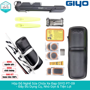 Hộp Đồ Nghề Sửa Chữa Xe Đạp GIYO PT-09 (Hộp Lớn) – Đầy Đủ Tiện Lợi Dễ Mang Theo