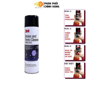Dung dịch tẩy rửa phanh ô tô 3M PN08896 600ml - làm sạch bụi bẩn dầu mỡ cát đất rỉ sét