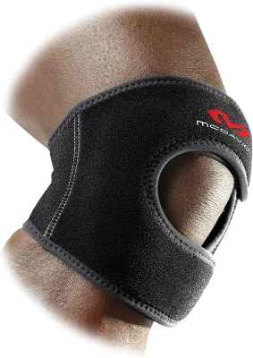 McDavid Knee Support Wrap Knee Pain Relief from Jumpers Knee Runners Knee Patella Support Tendon Support Cartilage Meniscus Injuries Adjustable for Men & Women Sold as Single Unit (Option Select)