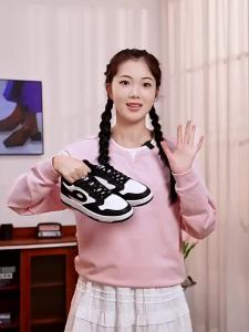 Qiaodan QC SE Women Breathable Low-Top Skate Stable Cushion Soft Shoes Casual Sneakers QXL052253543