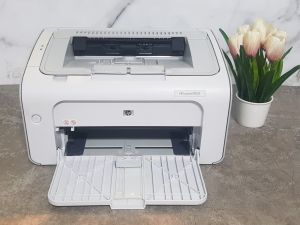 Máy In Văn Phòng 1 mặt nhỏ gọn - HP 1005 -1006 ( Tặng Hộp Mực Đa Năng - Dây Nguồn  Cáp in Mới 100% Đi Theo Máy )