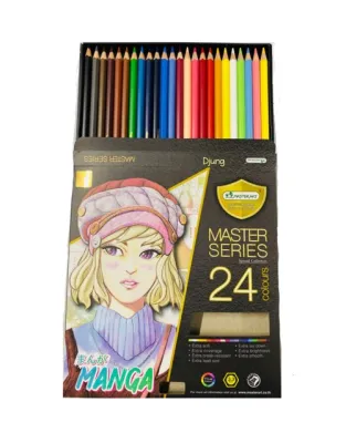 สีไม้ Master Art รุ่น MANGA 24 / 36 สี Special Collection Coloured pencils