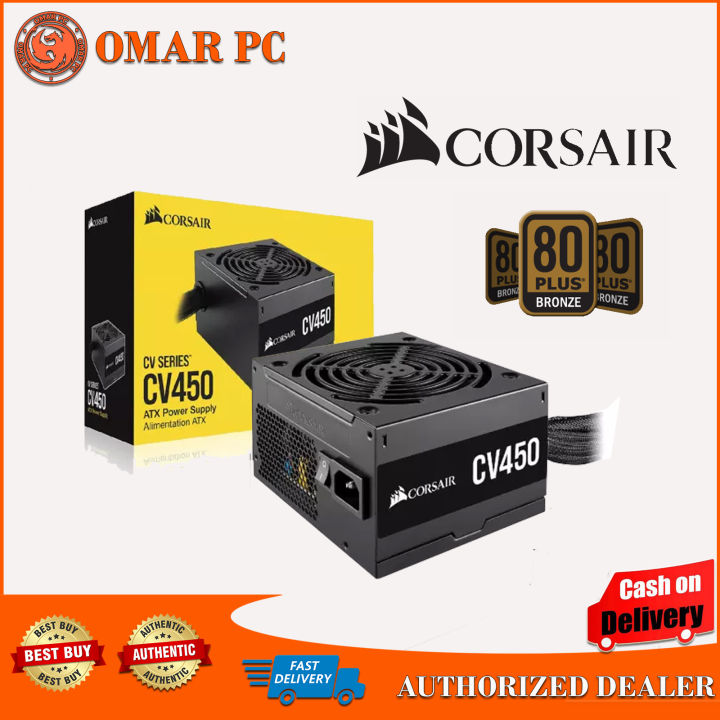 Jual Power Supply PSU Corsair CV Series™ CV450 - 450 Watt 80 Plus Bronze I.15696677