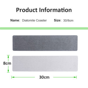 🔥Solid Diatomite Mat for Kitchen Sink Bathroom / Dishes Toothbrush Cup Drying Mat / Bathroom Sink Water-absorbent Mat