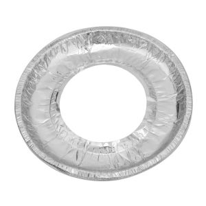 10 Pcs Convenient Reusable Gas Stove Oil-proof Aluminum Foil Mat Kitchen Heat Resistance Protection Cleaning