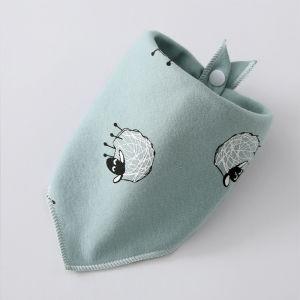 BabyShine Celemek bayi Bib Slabber Handuk Air Liur Baby Bahan Katun Gauze 360 berputar