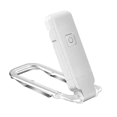 Foldable USB Night Light Eye Protection Clip LED Rechargeable Book Reading Light Three Colours Adjustable