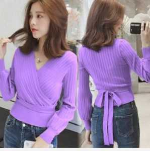 OUTER RAJUT LENGAN BALON / ATASAN WANITA KEKINIAN / RAJUT KERAH TINGGI / RAJUT PREMIUM / BLOUSE RAJUT / RAJUT LENGAN BALON