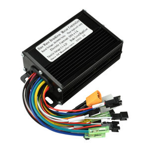 Diymore 36V 48V 64V 30A vàng đen kiểm soát động cơ không cần chổi than sóng sin 750-1500W tri-chế độ điều khiển SM kết nối Thiết bị Đo Đạc Xe đạp điện s866