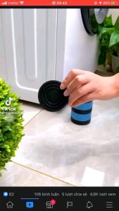 Chân đế kê máy giặt chống rung chống ồn - Hộp 4 cái Loại Tốt