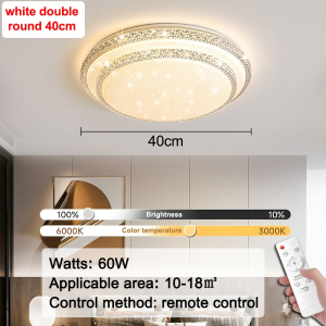 GEJIESE Ceiling light modern design ceiling lights for living room tricolor minimalistic led 12w 24w 36w lights ceiling light for dining room living room bedroom kitchen