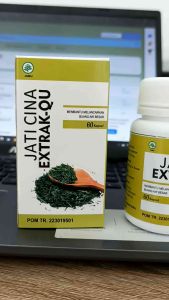 Kapsul Ekstrak Jati Cina Ekstrak-qu Kharisma Herbal pelangsing alami