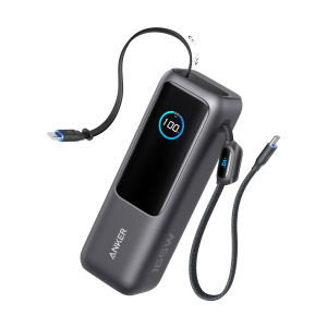 Pin sạc dự phòng Anker Zolo A1695 25000mAh 165W 2 cáp USB-C rút gọn có màn hình cho iPhone 18 Pro/18 Pro Max/Duo/17/16/15 Samsung MacBook