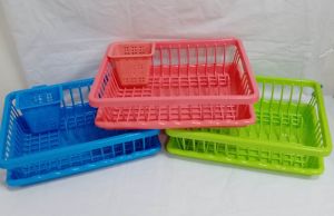Plastic Kitchen Storage Dish Drainer/Dish Rack/Mini Dish/Open Dish Rack Storage/ Lagayan ng Plato/Kitchen Space Saver