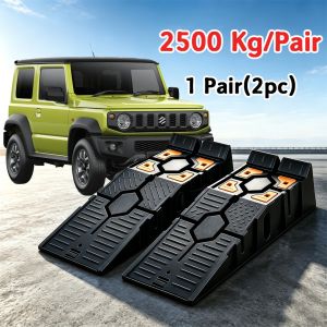 Car Ramps Heavy Duty 5 Ton Oil Change Ramp Anti Slip Plastic Vehicle Ramp Car Maintenance Tool