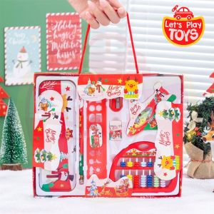 Christmas Stationery gift Pack Kindergarten Rewards Gifts for Student Pencil Alat Tulis