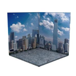 Backdrop Organizer Scene Display Board Background with Stable Structure Stability For Home Studio Anime Figure Display