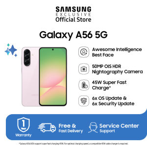 Samsung Galaxy A56 5G 12/256 GB [Upgrade dari 8/256 GB] - Awesome Pink