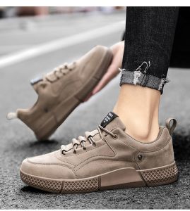 INLIKE Murah Sepatu Sneaker Pria Import Casual Kekinian Kuliah Oxford Import Sepatu Formal Kantor Tali Santai Lentur 051