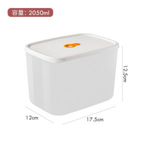 Microwave Safe Airtight PP Plastic Storage Box Kitchen Food Container Stackable Freezer Safe 食物保鲜收纳盒 可微波 可冷藏