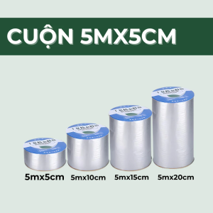 Cuộn 5 mét băng keo dán rộng 5cm/10cm - Miếng dán siêu dính - Miếng dán chống thấm nước - Keo chống dột TRAP PASTE