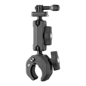 Universal Double Ball Head Action Camera Mount Shockproof Aluminum Bike Motorcycle Handlebar Bracket Mount AntiShock