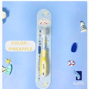 KID ByITO แปรงสีฟันเด็ก ขนแปรงนุ่ม จากประเทศญี่ปุ่น (สำหรับ 3-6 ขวบ) ของเเท้