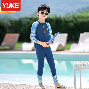 Đồ Bơi Giữ Nhiệt Cho Bé YLIKE Đồ Bơi Dài Tay Cho Bé Quần Dài 2 Lớp Đồ Bơi Cho Bé Đồ Bơi Bé Trai Bộ Bơi Cho Bé