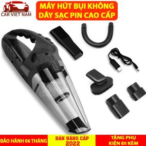 Máy hút bụi không dây cầm tay thông minh Carvn cho xe hơi - Thiết kế nhỏ gọn - Lực hút siêu mạnh - Pin sạc dung lượng cao - Sử dụng tiện lợi - BẢO HÀNH 06THÁNG Một đổi một 30 ngày
