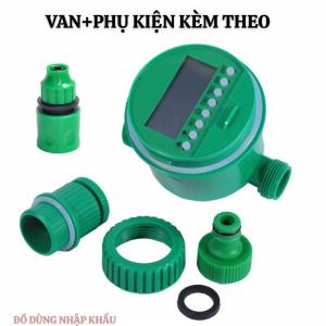 Đồng hồ hẹn giờ tắt nước thông minh xài pin thiết bị điều khiển tưới tự động thiết bị hẹn giờ tưới tự động