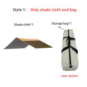 Camping Flysheet 4x6 Silver Coating 4x6m Waterproof Oxford Tent Tarp Large Flysheet Big Fly Sheet 4x6 Sun Shelter for 8-12 Persons Whole Family Outdoor Camping Picnic 4.4x6