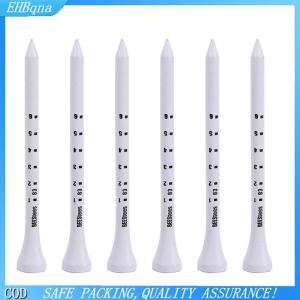 [COD] 50PCS Professional Golf Tees 83mm White Golf Wood Tee Scale Golf Tees