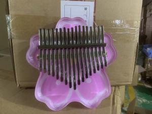 YUETU Music! Arcylic kalimba 17 keys Crystal Clear tone plate type Finger Thumb Piano Acoustic Music