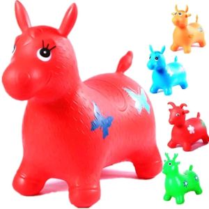 Large Jumping Horse Inflatable Horse Thickening Explosion-proof Childrens Toys children ride-on toys
