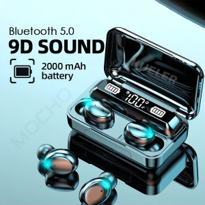 F9-5 TWS Bluetooth Earphone w/Mic Wireless Stereo Noise Cancelling Sport Waterproof earbuds