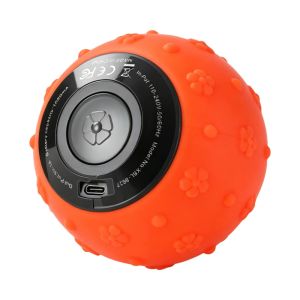 BLACKON 5 Gears Vibrating Massage Ball Portable Multi-function Electric Fascia Massager Silent Deep Tissue Foam Roller Fitness