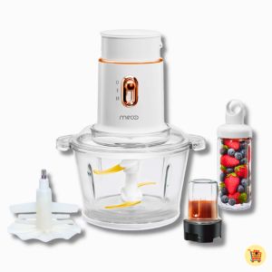Mecoo Chopper Multifungsi 5-in-1 250W Anti Bakteri BPA Free - Multicolor