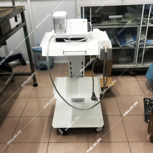 [HCM]Xe Đẩy Nha Khoa 3 Tầng Tháo Rời Có Gài Tay Máy Khoan TP04