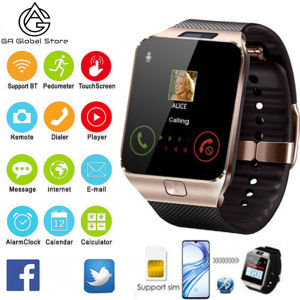 Bluetooth Smartwatch DZ09 Digital Touch Screen Smart Watch women men Mobile Phone Camera Sim Card For Android/IOS