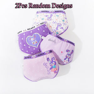 New 2pcs Set Kids Girls Underwear 100% Cotton Stella Lou Lina Bell Printed Design Panty & Boyleg Underpants for Girls Fashion