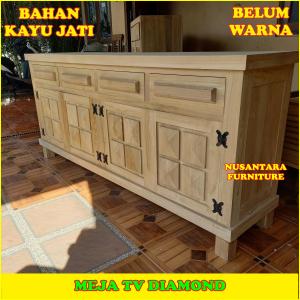 Meja TV Minimalis Ukuran 2 Meter