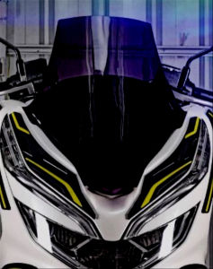 Front Shield Cover Karet Tebal untuk Honda PCX 150