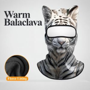 YESMILE Lớp lót ấm áp nạ trùm đầu Balaclava dành cho cả nam và nữ. Co giãn Chống gió. nạ che kín dùng cho mùa đông. lạ Thoáng khí Mũ che đầu hình động vật Trượt tuyết đạp xe.