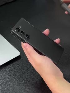 Thích hợp cho ốp lưng Samsung Z Fold7 Z Fold6 Z Fold5 Z Fold4 Z Fold3 ZFold7 ZFold6 bản lề da cao cấp bảo vệ ốp điện thoại giá đỡ kinh doanh chống sốc