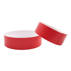 500pcs Disposable Waterproof Paper Wristbands Events Wrist Bands for Concert Party Resort Label