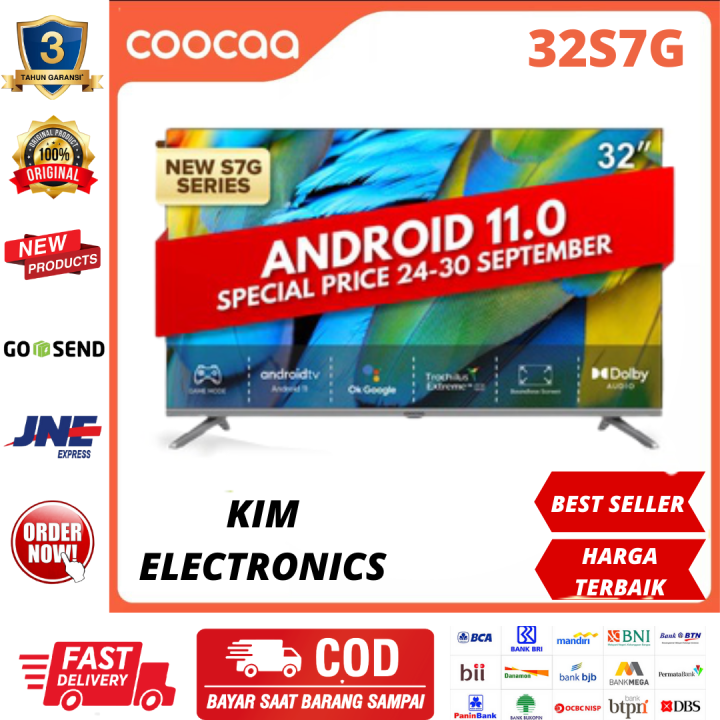 Coocaa 32s7g Smart Android Led Tv 32 Inch Digital Tv Android 11