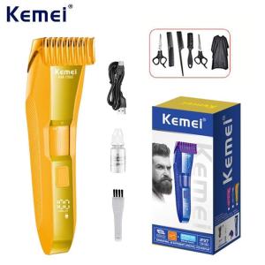 Kemei KM-1560 Washable Body Hair Trimmer Electric Grooming Trimmer for Men Shaver Body Groomer