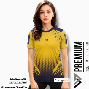 COD Kaos Trainning Baju Running Baju Olahraga Pria Wanita Premium Dewasa Baju Full print Baju Badminton Kaos Badminton Kaos Futsal Baju Volly Jersey Voli Tenis Pingpong Running Print